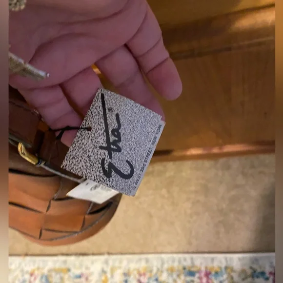 VNTG Etra Vegan Leather Woven purse bag chic boho hippy vibes - Picture 7 of 16